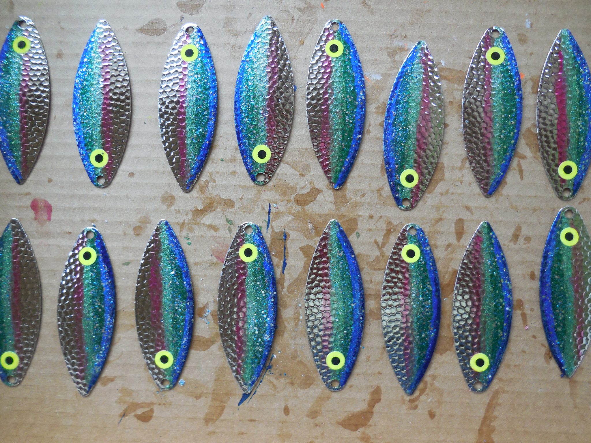 Rainbow Trolling Lure Flashy Fish Lures