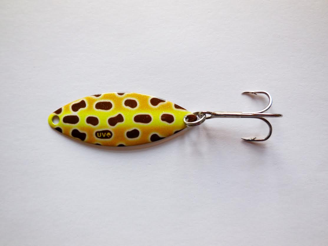 Brown UV Frog - Flashy Fish Lures