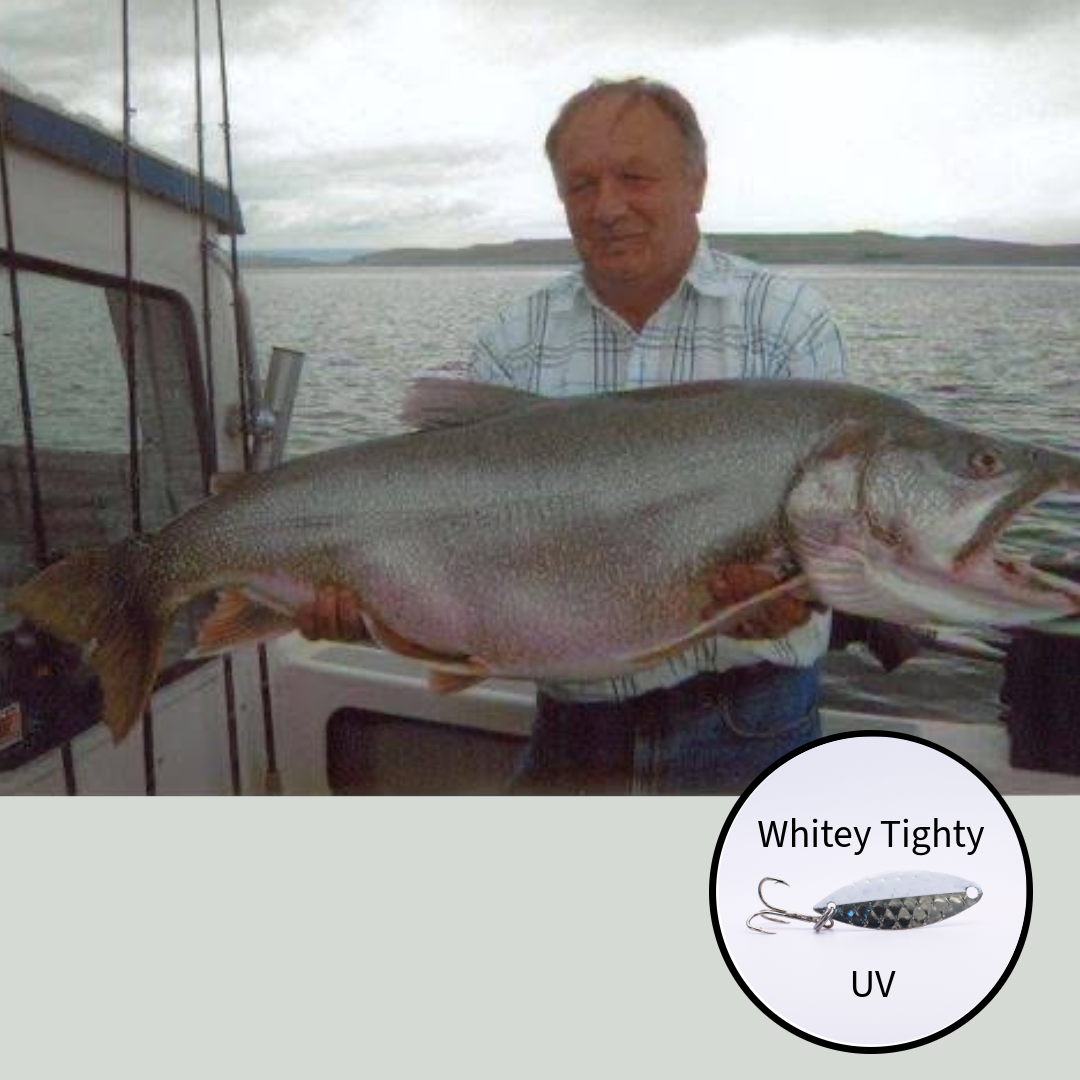 Caught with Whitey Tighty Lure